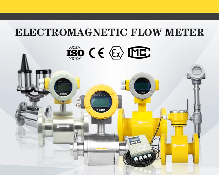 Sanitary Waste Flowmeter Lime Water Flowmeter Water Conservancy Flowmeter