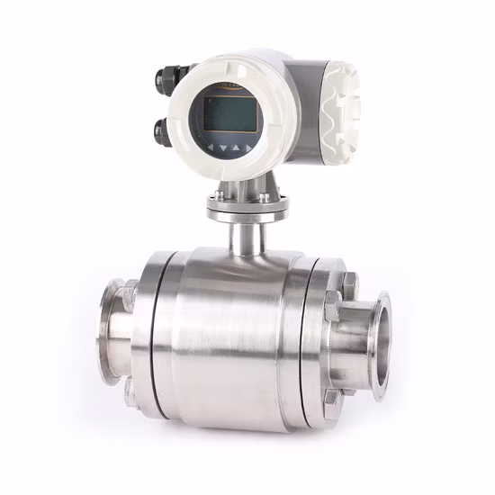 Pince de débitmètre magnétique, débitmètre électromagnétique, débitmètre d'eau Modbus